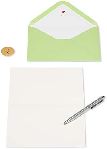 Papyrus Blank Card - Suitable for Mother's Day, Birthday, Friendship (Wine Bottles)