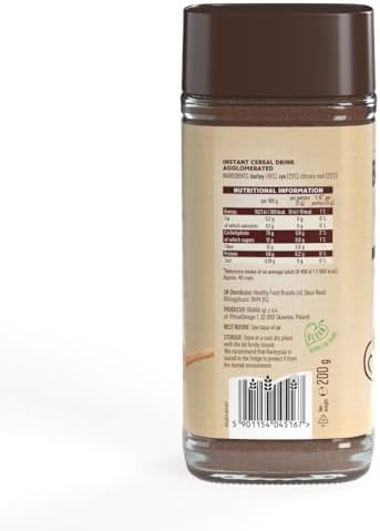 BARLEYCUP Natural Instant Cereal Drink Granules, 200 GR