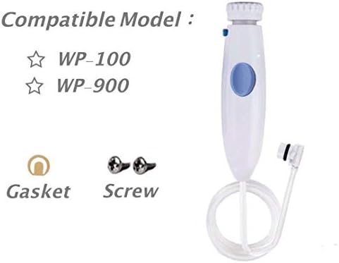 Oral Hygiene Accessories Standard Water Hose Plastic Handle for Waterpik Oral Irrigator for Waterpik Wp-100 Wp-450 Wp-250 Wp-300 Wp-660 Wp-900