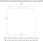 25 Pack Personalized Mother’s Day DIY Chocolate Candy Bar Wrapper Favors for Keepsakes, Church Giveaways, Custom Mom Gifts & More (Candy Not Included) - God Bless Mothers