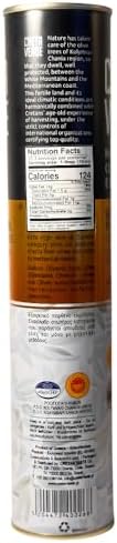 CRETA VERDE | Cold Pressed 100% Greek Extra Virgin Olive Oil | P.D.O. Kolymvari Chania Crete | Koroneiki Variety | First Cold Extracted EVOO | 500ml (16.9 fl.oz) Metal Tin