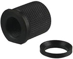 Steel Adapter to Convert 1/2x36 TPI Thread to 5/8x24 TPI Thread or with Thread Protector, Free Crush Washer (Adapter+ Thread Protector)