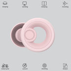Jayine Ear Plugs for Noise Cancelling Ear Protection EarPlugs for Sleep,Concerts,Work,Study,8 Size Eartips with Small Box,Perfect -30dB Silicone Earplugs for Noise Reduction