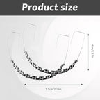 Temporary Clip on Teeth, Fake Braces Kit with Brackets & Wire, Suitable for Orthodontists to Explain and Practice for Dental Students - Brackets Falsos Para Dientes(Black)