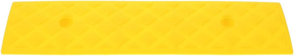 INOOMP Rubber Door Threshold Ramp for Home Entrance Non-Slip Wheelchair Ramp Mat 50x13x4cm for Indoor Outdoor Use