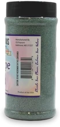 Grape Flavored Flossugar Cotton Candy Mix, 14 oz Jar - Ready-to-Use Sugar Floss - Creates Vibrant & Fluffy Flossugar for Parties & Events