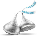 Milk Chocolate Candy In Silver Foil approx 50 Pieces 8 OZ