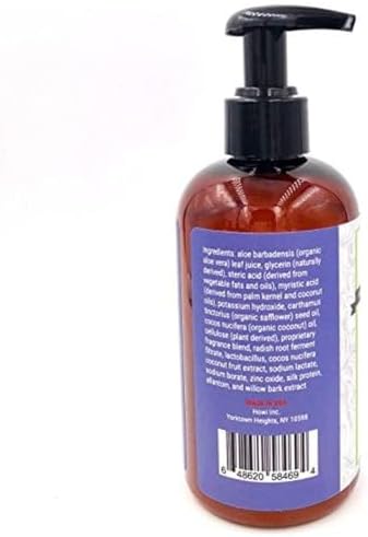 Taconic Shave, Natural Shaving Cream – Lavender Lime - Ultra-Rich High Lather Formula – Natural Shave Cream for Men & Women in 8 oz. Pump Bottle – Scented Shaving Cream
