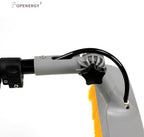 Topenergy Solar Panel Cleaning Brush and Pole Kit, 18Ft Extendable Water Fed Pole Kit, Outdoor Window Cleaner Tool for Solar Panel, Window, Roof, RV, Glass, House Washing