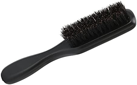 ZJchao Men Black Beard Grooming Brush Beard Brush Hair Combs Wooden Handle Smooth Itching Growth Pearwood Boar