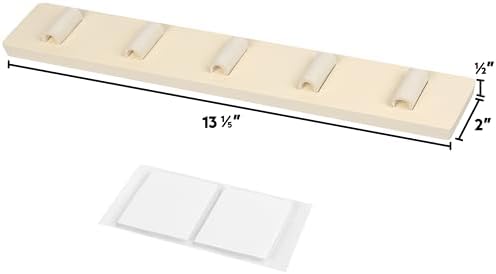 Sunglass Holder for Wall - Keep Your Eyewear Safe & Secure - Eyeglass Organizer for Multiple Glasses Display, Hanging Sunglasses Storage Stand, Reading Glasses Holder Rack - White, 5 Slot