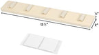 Sunglass Holder for Wall - Keep Your Eyewear Safe & Secure - Eyeglass Organizer for Multiple Glasses Display, Hanging Sunglasses Storage Stand, Reading Glasses Holder Rack - White, 5 Slot