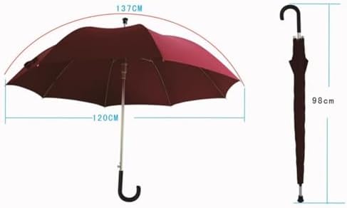 Walking Cane Umbrella, Lightweight Non Slip Long Handle Design Walking Sticks Umbrella, for Men Women Women
