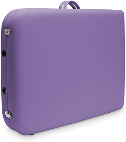 Saloniture Basic Portable Folding Massage Table - Lavender