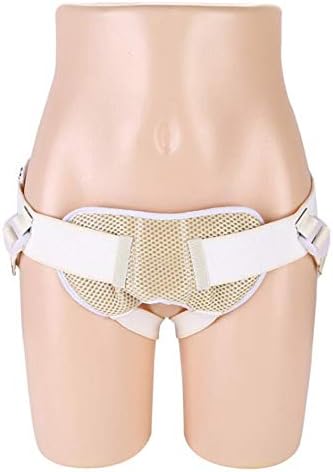 Hernia Belt Truss for Single/Double Inguinal or Sports Hernia, Hernia Support Brace for Men for Women Relief Recovery Strap with 2 Removable Compression Pads Comfortable Material
