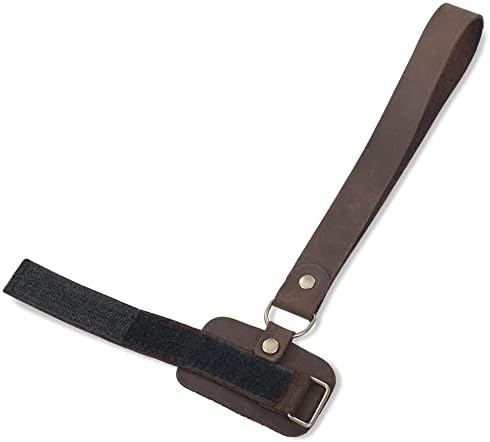 Asterom Handmade Leather Cane Strap - Stylish Wrist Strap for Canes and Walking Sticks
