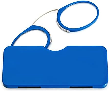 Unisex Reading Glasses Compact Vision Aid Mini Nose Clip readers