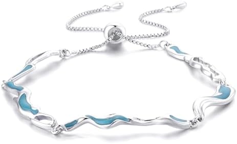 Sparkly Link Bracelet For Women,Sparkly Crystal,Adjustable Cubic Zircon Silver Chain Bracelet For Jewelry Gift