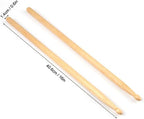 Drum Sticks, 36 Pairs 5A Drumsticks,16 Inch, Classic Wood Tip Drumstick Bulk, Pitch Matched Drumsticks Maple Wood Drum Sticks, by GNIEMCKIN.