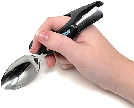 Universal Grip Support for Writing, Art Tools, and Daily Activities (Large, Black)
