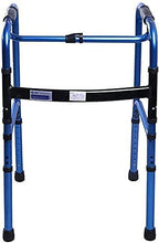 Walkers for Seniors Walkers for The Elderly Walker,Lightweight Folding Rollator Walker Walking Frames for The Elderly Lid Mobility Aid Adjustable Height Lightweight Aluminium Drive Walker for Seni ()