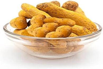 AIVA Dry Turmeric Roots | Fingers | Whole roots - 7 Ounce (200gm)