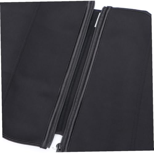 Waist Trimmer Belt Corset Black Fitness Waistband Hook Closure Size S for Women Tummy Control and Body Shaping