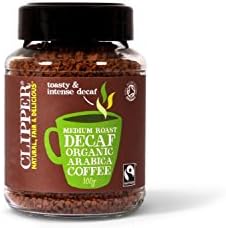 Clipper Fairtrade Organic Decaffeinated Freeze Dried Arabica Coffee (100g)
