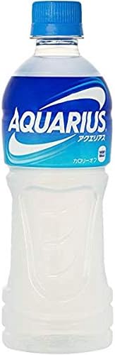 Aquarius Sports Drinks PET (500ml) 16.9 fl.oz. (Pack of 10) - MADE IN JAPAN