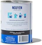 Nguyen Coffee Supply Ground Espresso – Bold Vietnamese Coffee, Medium-Dark Roast Espresso Ground Coffee, Strong Full-Bodied Flavor with Dark Chocolate & Caramel Notes (100% Robusta)