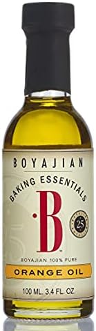 Boyajian Pure Orange Oil, 3.4 Fluid Ounce - Set of 2.