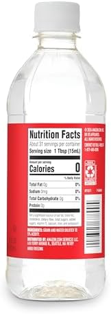 Amazon Saver, Distilled White Vinegar, Great for Cooking and Cleaning, 16 Fl Oz