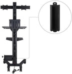 AW Power Strip Holder for PC Mobile Cart Medical Trolley Cart Mobile Utility Cart