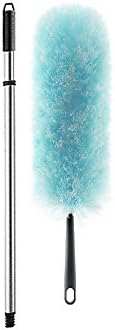 Fuller Brush 56040 Large Surface Duster with Handle – 52" for High-Reach Dusting – Reusable Dusting Tool for Blinds, Ceiling Fans & Multi-Surface Dusting (Duster with Handle)