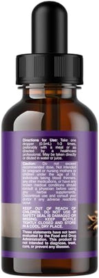 USDA Organic Ashwagandha Liquid Drops - Liquid Ashwagandha Root Extract for Stress and Mood Support - Tasty Adaptogenic Tincture Non GMO Vegan Gluten Alcohol and Sugar Free 1 Fl Oz (Pack of 2)
