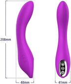 Handheld Electric Massager, 7 Modes Quiet & Powerful Deep Tissue Percussion Massage Tool for Back, Neck, Shoulder, Leg, Rechargeable Cordless Wand for Muscle Relaxation and Pain Relief AN4696