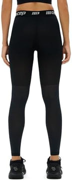 CEP Footless Recovery Compression Tights for Women | 20-30mmHg Performance Tights for Post-Workout Healing | Run Better