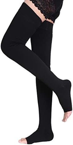 Thigh High Compression Socks for Men & Women, 20-30 mmHg Compression Stockings.