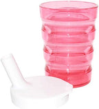 Rehabilitation Advantage Long Spout Feeding Cup Red