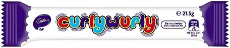 Cadbury Curly Wurly Chocolate Bar, 26G (Pack Of 48)