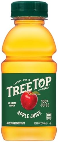Tree Top 100% Apple Juice, 10 Fl oz. (Pack of 12)