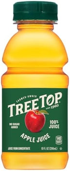Tree Top 100% Apple Juice, 10 Fl oz. (Pack of 12)