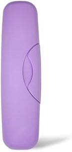 RADIUS Toothbrush Travel Case for Big Brush/Original/Scuba Brushes, BPA-Free Recycled Plastic, Portable for Bathroom, School, Home, Camping - Lavender (ONLY fits the Big Brush/Original/Flex/SCUBA)