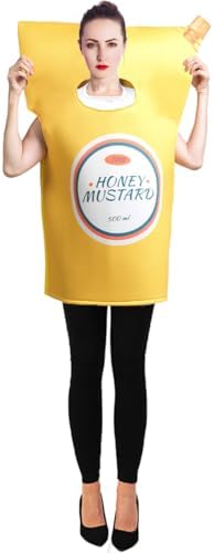 Adult Ketchup Mustard Costume Halloween Party Seasoning Bag Costumes