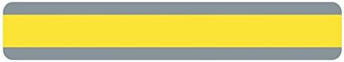 Ashley Productions Double Wide Sentence Strip Reading Guide, 1.25" x 7.25", Yellow, Pack of 24