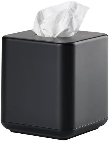 Zone Denmark Ume Tissue Box 5.1 x 5.1 x 5.9 in Black
