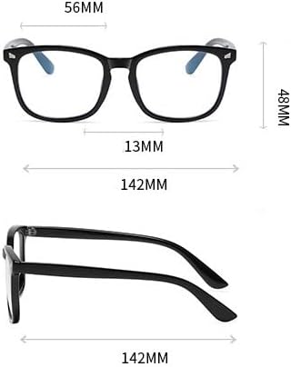 Stylish Computer Readers Presbyopic Glasses Blue Light Blocking Reading Glasses Anti Eyestrain Flat Light Mirror (Color : Pink, Size : +200)