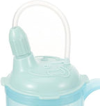 TIDTALEO Spill Proof Drinking Cup with 30cm Straw and Handle, Anti-choking Water Cup for Elderly and Disabled Adults, Maternity Feeding Aid Suitable for Bedridden Patients and Nursing Care