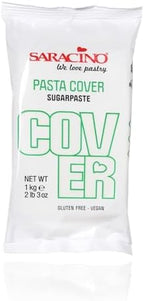 SARACINO WHITE PASTA COVER – COVER PASTE FONDANT 1 kg (2 lb 3 oz)
