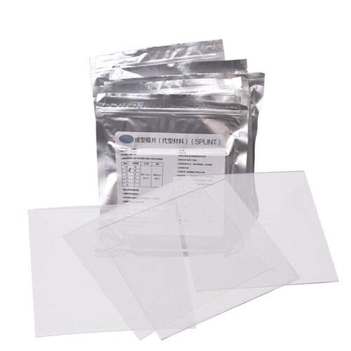 Dental Lab Splint Thermoforming Material for Vacuum Forming Soft Hard 1/1.5/2mm (Soft 1.5mm)